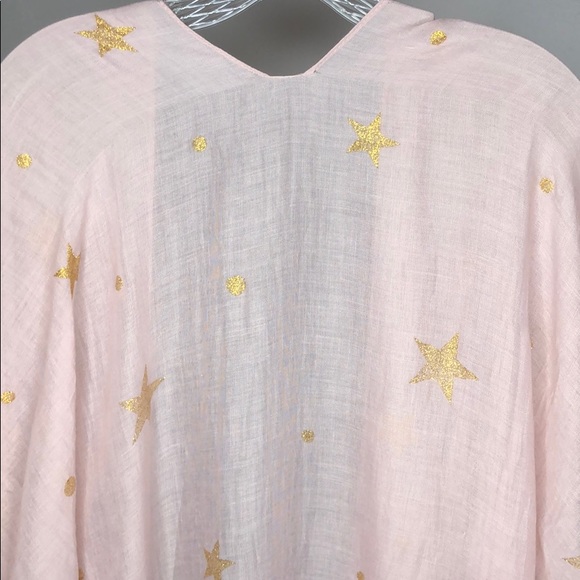 Pink & Golden star kimono - Picture 9 of 13